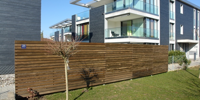 Holz-Sichtschutzwände